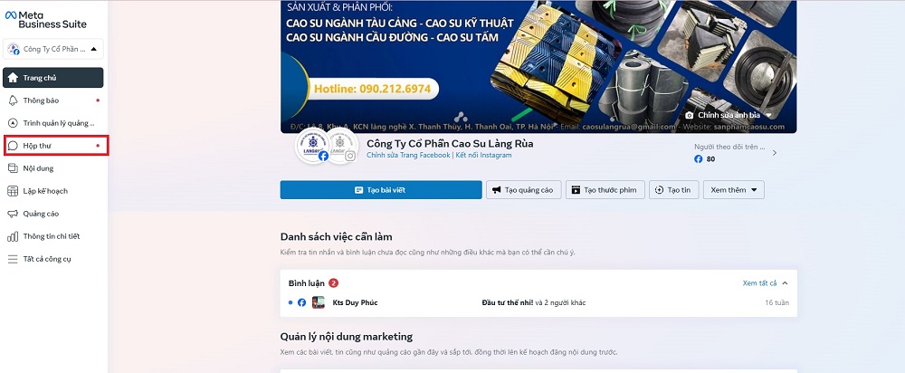 Cách cài đặt nhắn tin tự động trên fanpage Facebook