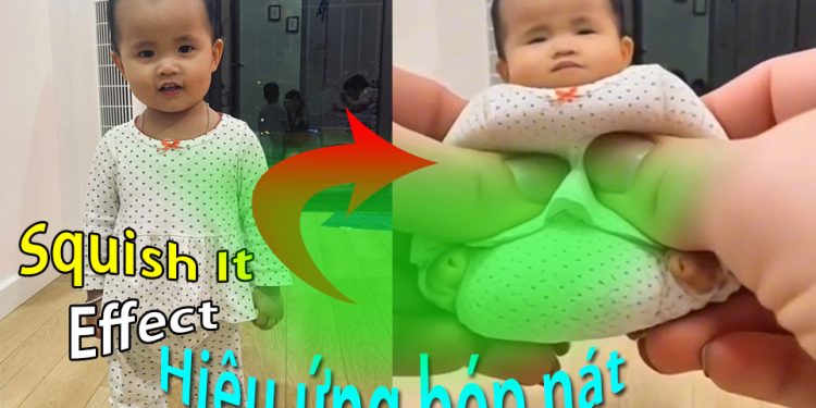 Hướng dẫn tạo Video hiệu ứng nhào nặn, bóp nát hot trend 2025 - Squish It Effect